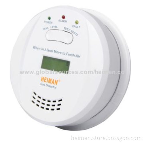 Standalone CO Alarm CO Dettector CO Sensor with LCD display and Figaro electrochemical sensorNew